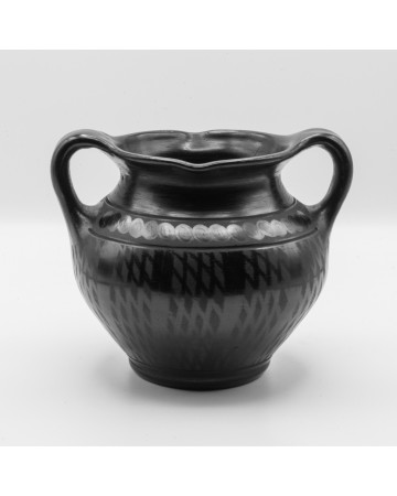 Traditional black ceramic