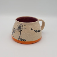 Mug orange/purple