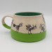 mug 3,5dl green-turquoise