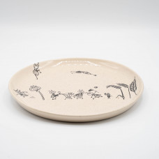 Breakfast plate med ants 20cm