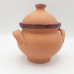 Apple baking pottery - Natural brown