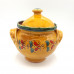 Apple baking pottery - yellow